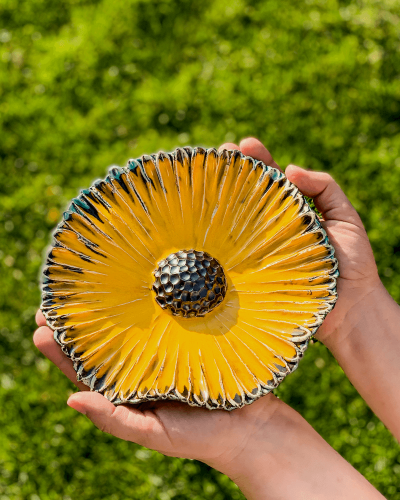 Średni Słonecznik Ceramiczny