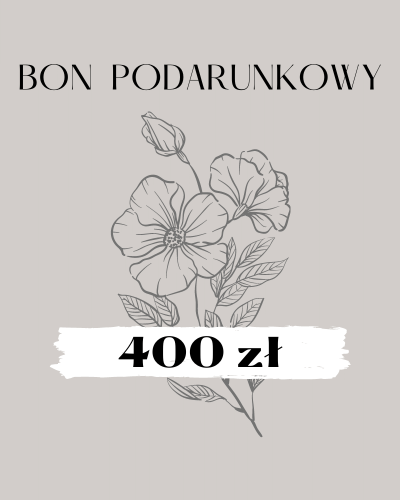 Bon Podarunkowy, 400 zł